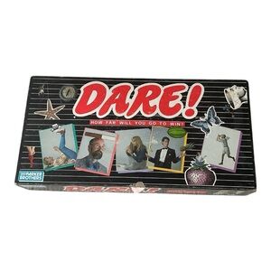 Vintage Dare! Board Game – Parker Brothers 1980s Party Game